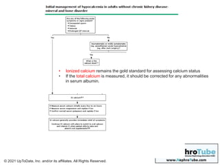 Hypocalcemia (Practical Approach) - Dr. Gawad | PDF