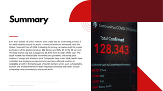 Impact of COVID on Indian Stock Market. | PDF