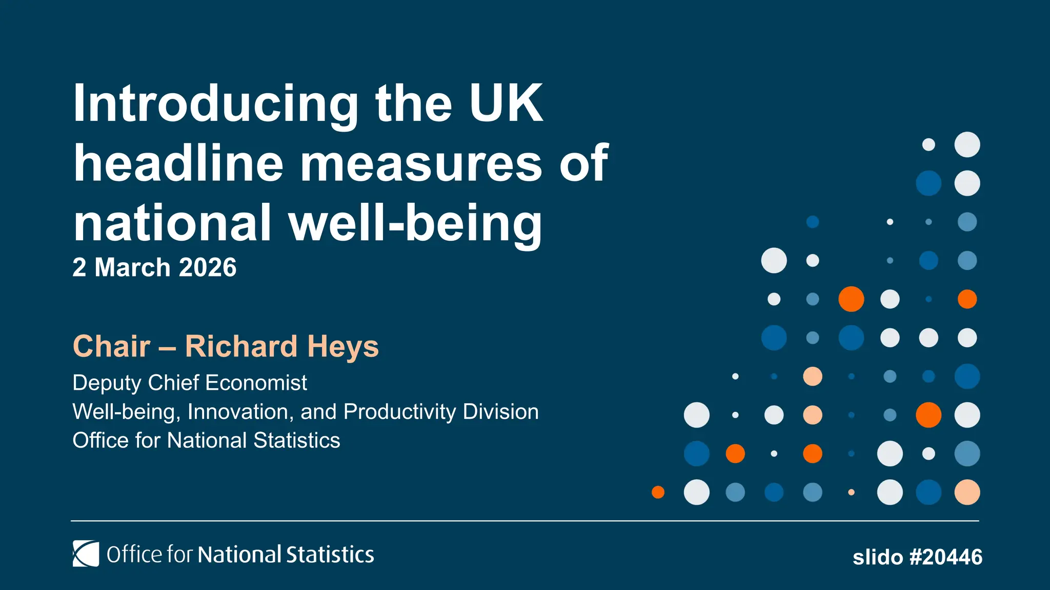 Introducing the UK headline measures of national well-being | PPTX