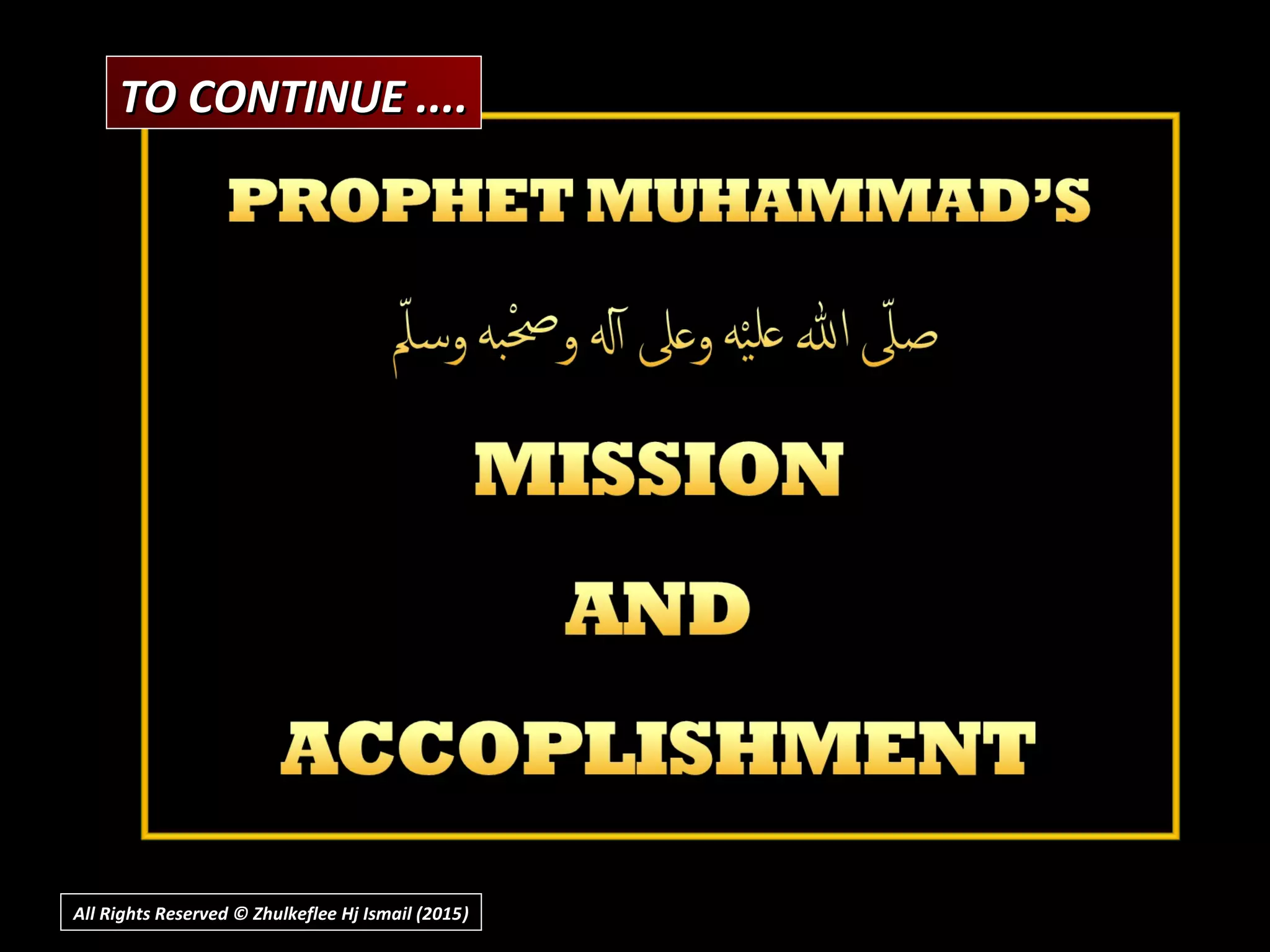 TO CONTINUE ....TO CONTINUE ....
All Rights Reserved © Zhulkeflee Hj Ismail (2015))
 