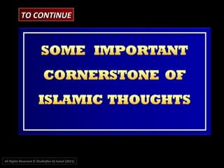 TO CONTINUETO CONTINUE
All Rights Reserved © Zhulkeflee Hj Ismail (2015))
 