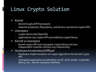 Slideshare - linux crypto | PPT