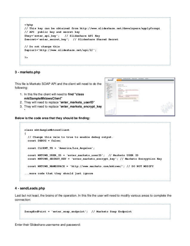 slideshare api