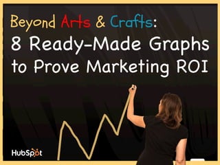 Beyond Arts & Crafts:
8 Ready-Made Graphs
to Prove Marketing ROI
 