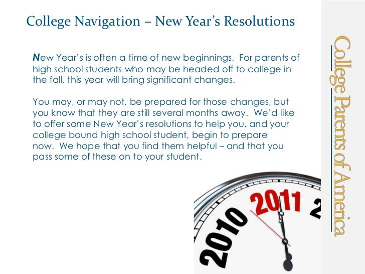 new year s resolutions for high school parents new year s resolutions for high school parents