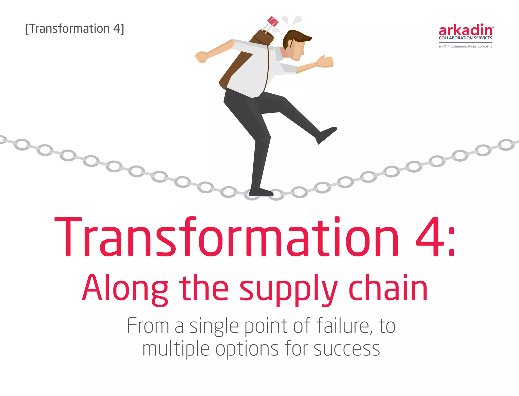 Transformation 4:
Along the supply chain
[Transformation 4]
From a single point of failure, to
multiple options for success
 