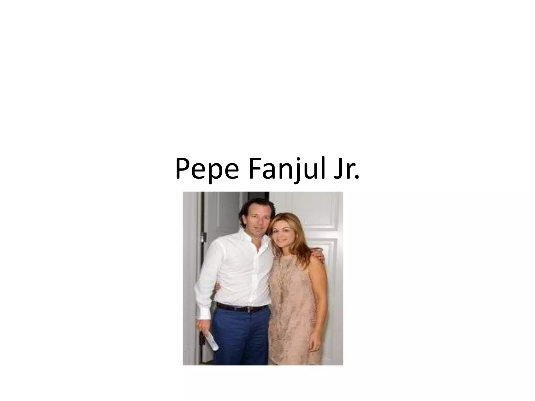 Pepe Fanjul Jr. PPT