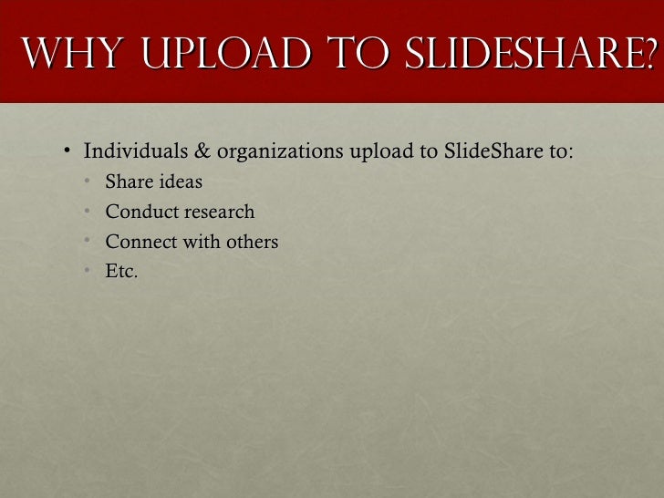 slide share ppt