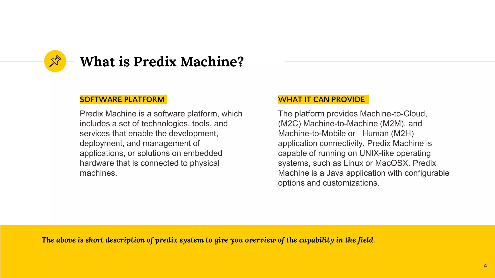 Predix Overview -BASIC | PPT | Free Download