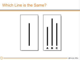 Which Line is the Same?
 