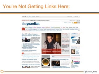 You’re Not Getting Links Here:
 