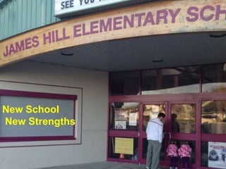 New School
New Strengths
 