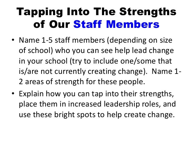 name some strengths