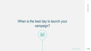 MAKINGHEADLINES
When is the best day to launch your
campaign?
@shannonmcguirk_
 