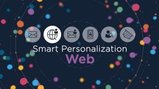 Smart Personalization for Web from The Message Cloud