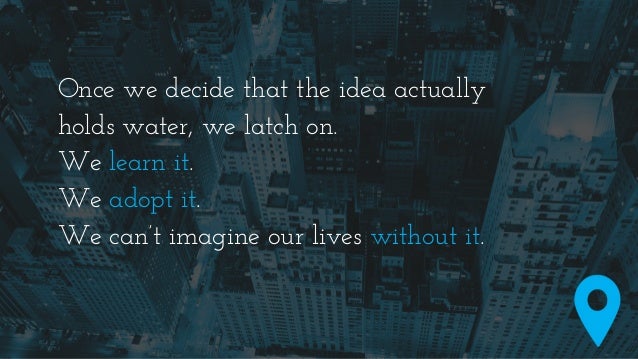 Now that we have begun to enter the
technology realm, we’ll see a more holistic
adaptation take place. More than just cert...