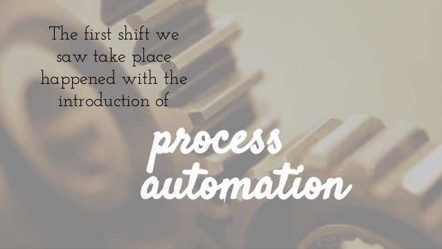 The second shift is the
one that takes the
attention from an
employer focus to an
employee focus
 