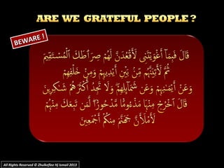 All Rights Reserved © Zhulkeflee Hj Ismail 2013All Rights Reserved © Zhulkeflee Hj Ismail 2013
BEWARE !
BEWARE !
 