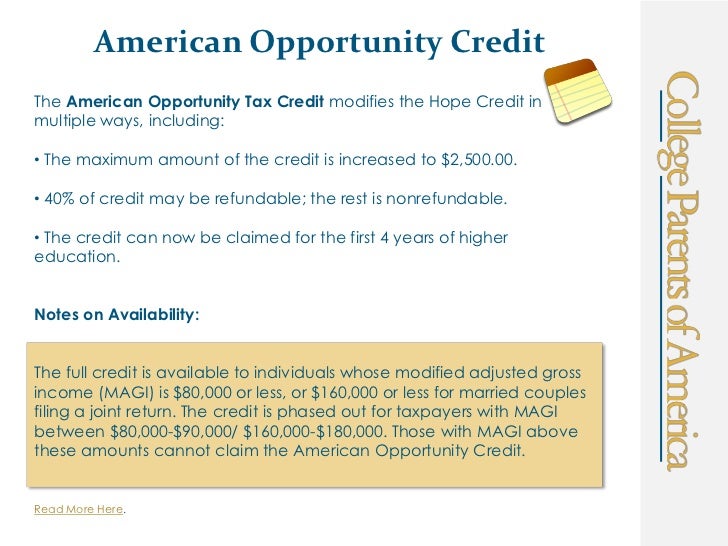 Room And Board American Opportunity Credit Room And Board American Opportunity Credit