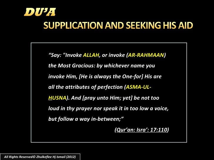 [Slideshare] tazdzkirah-ramadhan-2012-lesson-dua welcomingramadhan- …