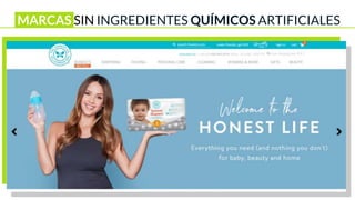 MARCAS SIN INGREDIENTES QUÍMICOS ARTIFICIALES
 