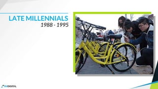 1988 - 1995
LATE MILLENNIALS
 