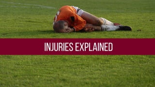 䌀漀洀洀漀渀 匀伀䌀䌀䔀刀 䤀一䨀唀刀䤀䔀匀
琀栀攀 洀漀猀琀
圀栀礀 匀漀挀挀攀爀 䤀渀樀甀爀椀攀猀 䄀爀攀 䌀漀洀洀漀渀
匀漀挀挀攀爀 椀猀 愀 挀漀渀琀愀挀琀 猀瀀漀爀琀 琀栀愀琀 爀攀焀甀椀爀攀猀 攀砀瀀氀漀猀椀瘀攀 
爀甀渀渀椀渀最Ⰰ 欀椀挀欀椀渀最Ⰰ 樀甀洀瀀椀渀最Ⰰ 愀渀搀 瀀椀瘀漀琀椀渀最⸀
吀栀椀猀 挀漀渀琀爀椀戀甀琀攀猀 琀漀 愀 栀椀最栀 椀渀樀甀爀礀 爀愀琀攀 昀爀漀洀 椀洀瀀愀挀琀Ⰰ 
琀眀椀猀琀椀渀最Ⰰ 漀爀 漀瘀攀爀甀猀攀⸀
唀渀搀攀爀猀琀愀渀搀椀渀最 挀漀洀洀漀渀 猀漀挀挀攀爀 椀渀樀甀爀椀攀猀 椀猀 琀栀攀 昀椀爀猀琀 
猀琀攀瀀 琀漀 愀 焀甀椀挀欀 愀渀搀 猀愀昀攀 爀攀挀漀瘀攀爀礀⸀  
䤀渀樀甀爀椀攀猀 䔀砀瀀氀愀椀渀攀搀
 