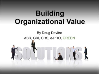 Build Organizational Value Using Low-Cost Social Media - Triple Play Convention 2009 #TP09