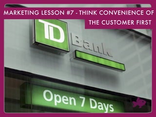 MARKETING LESSON #6 - THINK COMMITMENT,
NOT CAMPAIGN
 