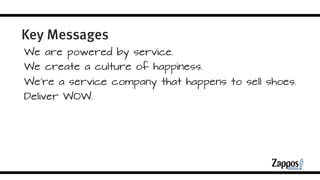 Key Messages 
What’s your story? 
What are the most important and differentiating 
aspects of the brand? 
How can you define them as quickly and interestingly 
as possible? 
 