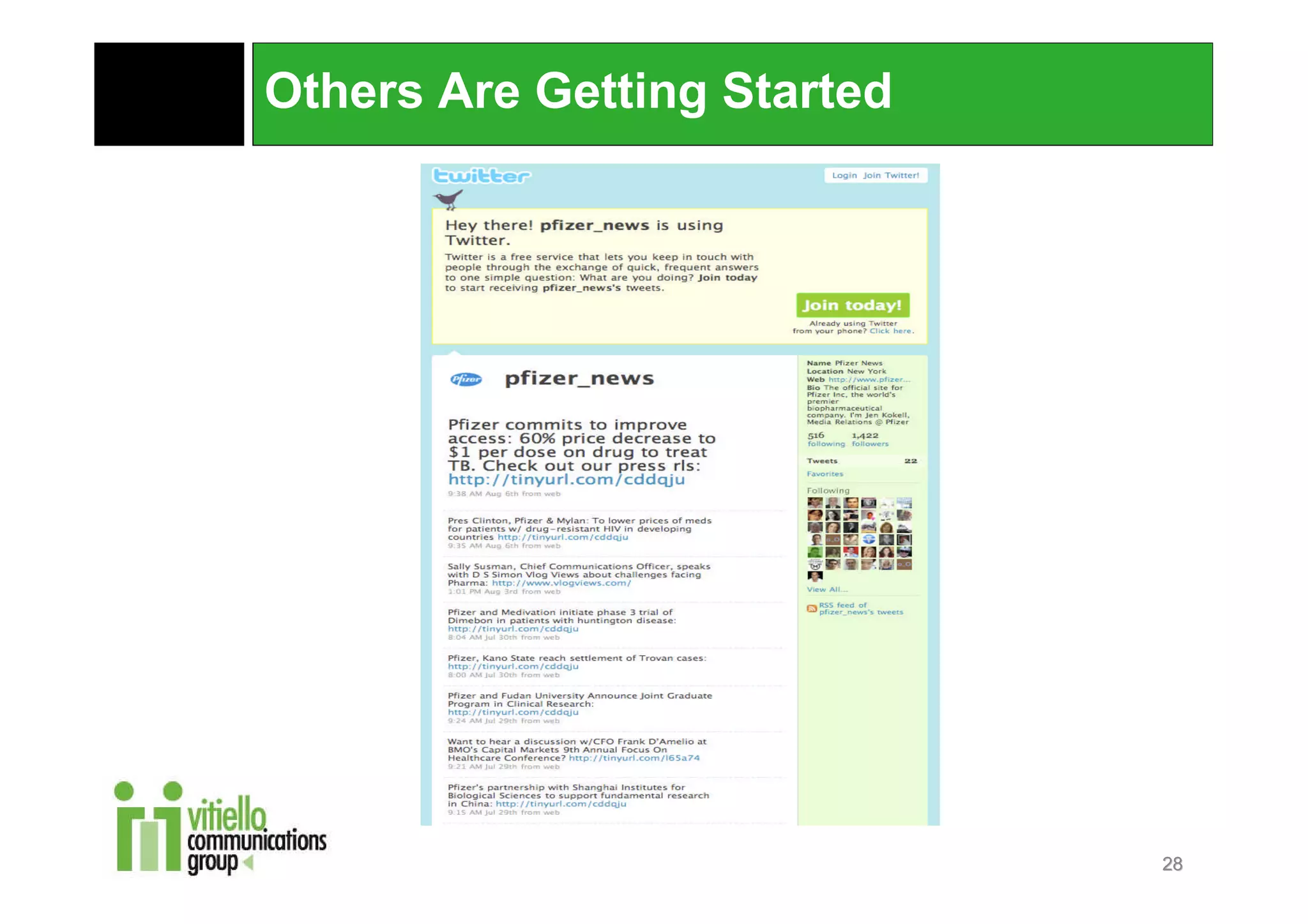 Others Are Getting Started




                             28
 