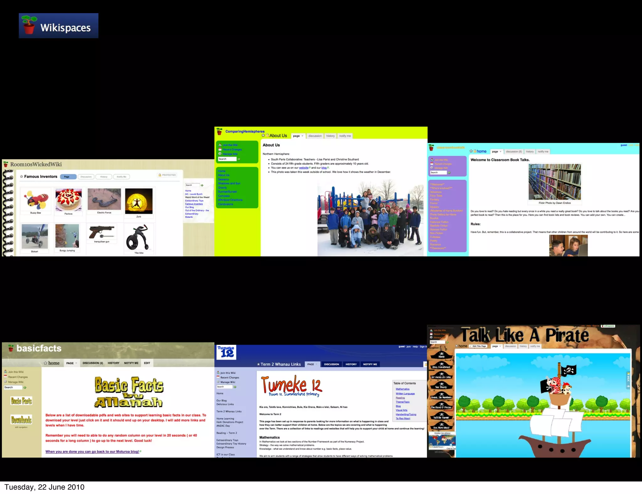 Tuesday, 22 June 2010
 