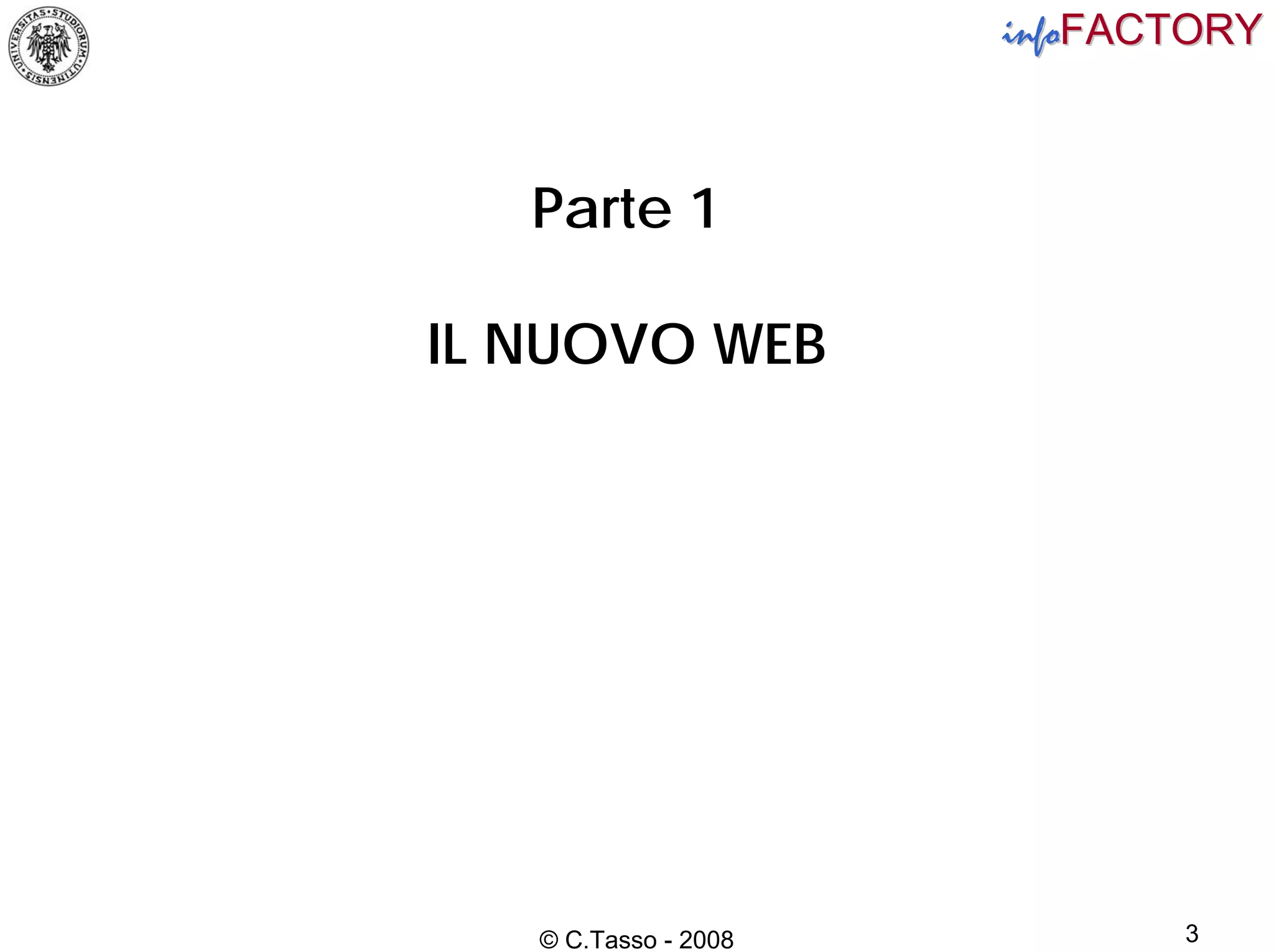 Web 2.0 e Intelligenza Artificiale
