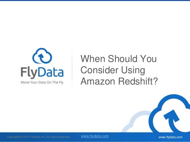 benefits of amazon redshift