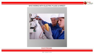 BUTCHER
WHO CUTS MEAT AT THE GROCERY STORE?
Who Questions
 