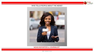 ELECTRICIAN
WHO WORKS WITH ELECTRIC PLUGS & WIRES?
Who Questions
 