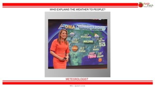 NURSE
WHO HELPS DOCTORS AT THE HOSPITAL?
Who Questions
 