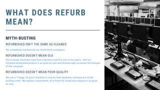 Why choose refurbished IT? | PPT