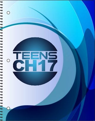 Teens Channel 17 Spiral-bound Notebooks