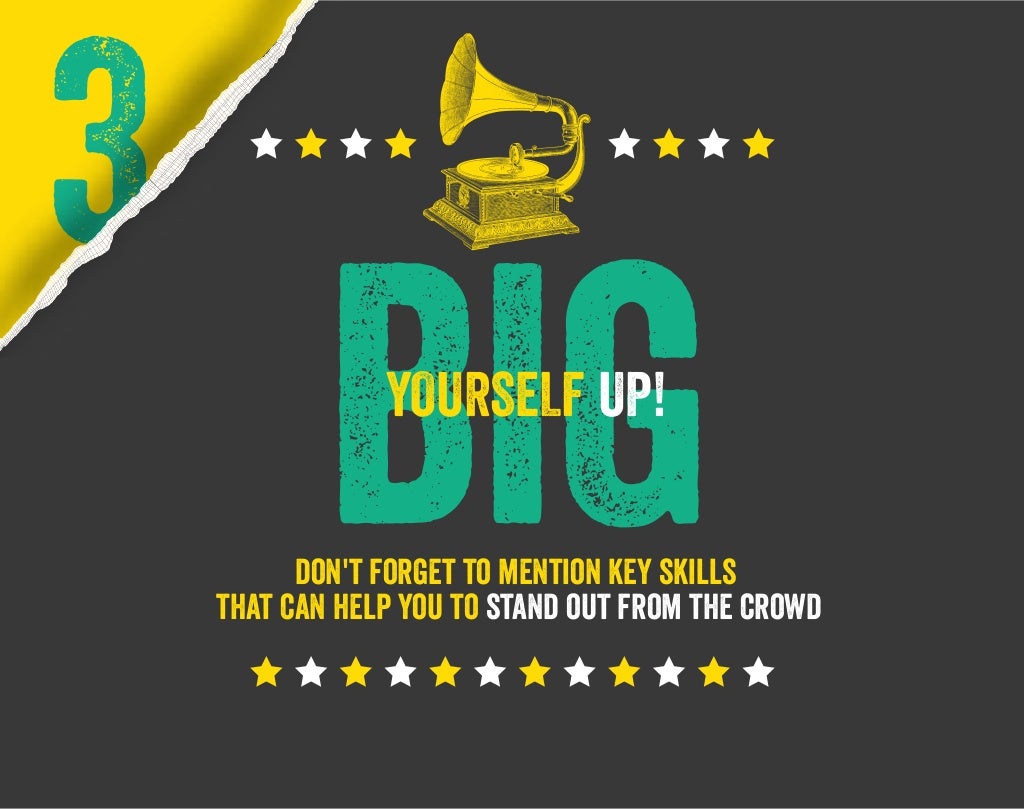 BIG YOURSELF UP! don't