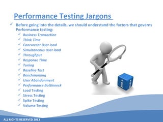 Getting start with Performance Testing | PPT