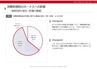 ＜Yahoo!プロモーション広告＞消費か貯蓄か。増税と景気回復がもたらす 「夏のボーナス」意識の変化