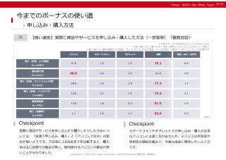 ＜Yahoo!プロモーション広告＞消費か貯蓄か。増税と景気回復がもたらす 「夏のボーナス」意識の変化