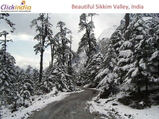 Beautiful Sikkim Valley, India 