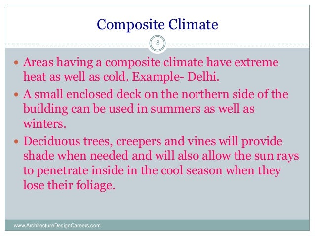 Design Criteria For Composite Climate | climatology Design Criteria For Composite Climate | climatology
