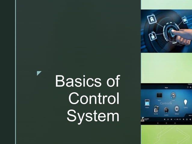 Basics of Control System | PPT