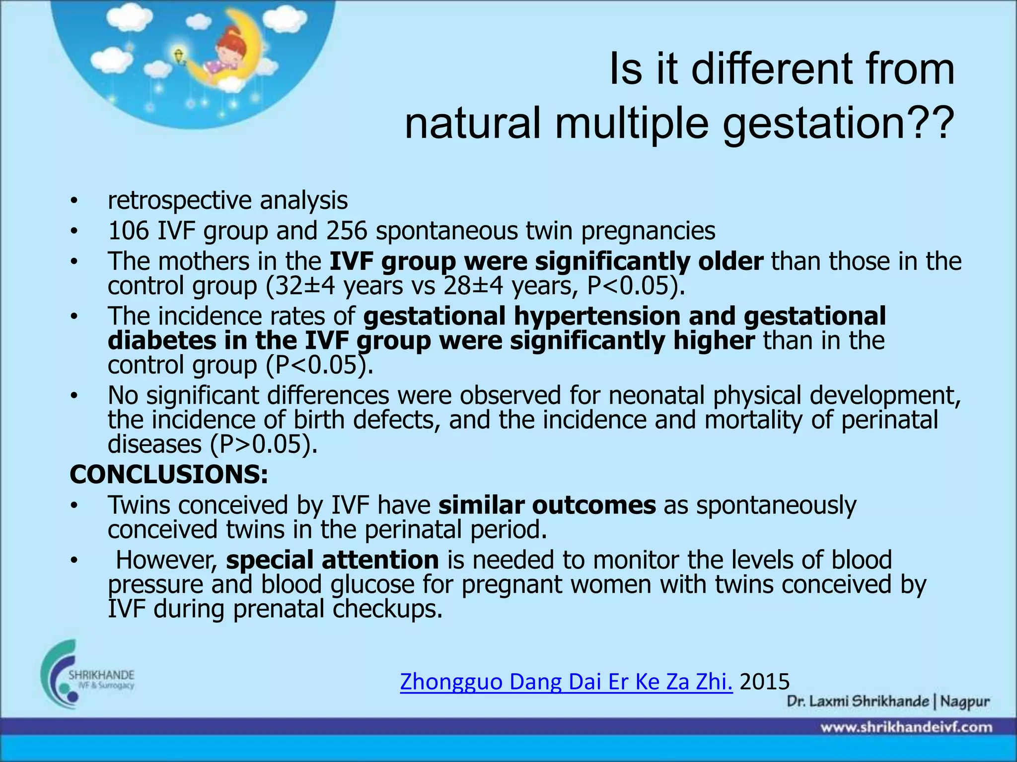 Multiple pregnancy after ART | PPTX