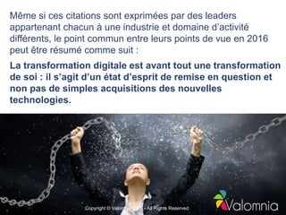 Les 8 Meilleures Citations Autour De La Transformation Digitale