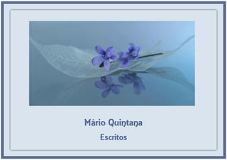 Mário Quintana-Escritos