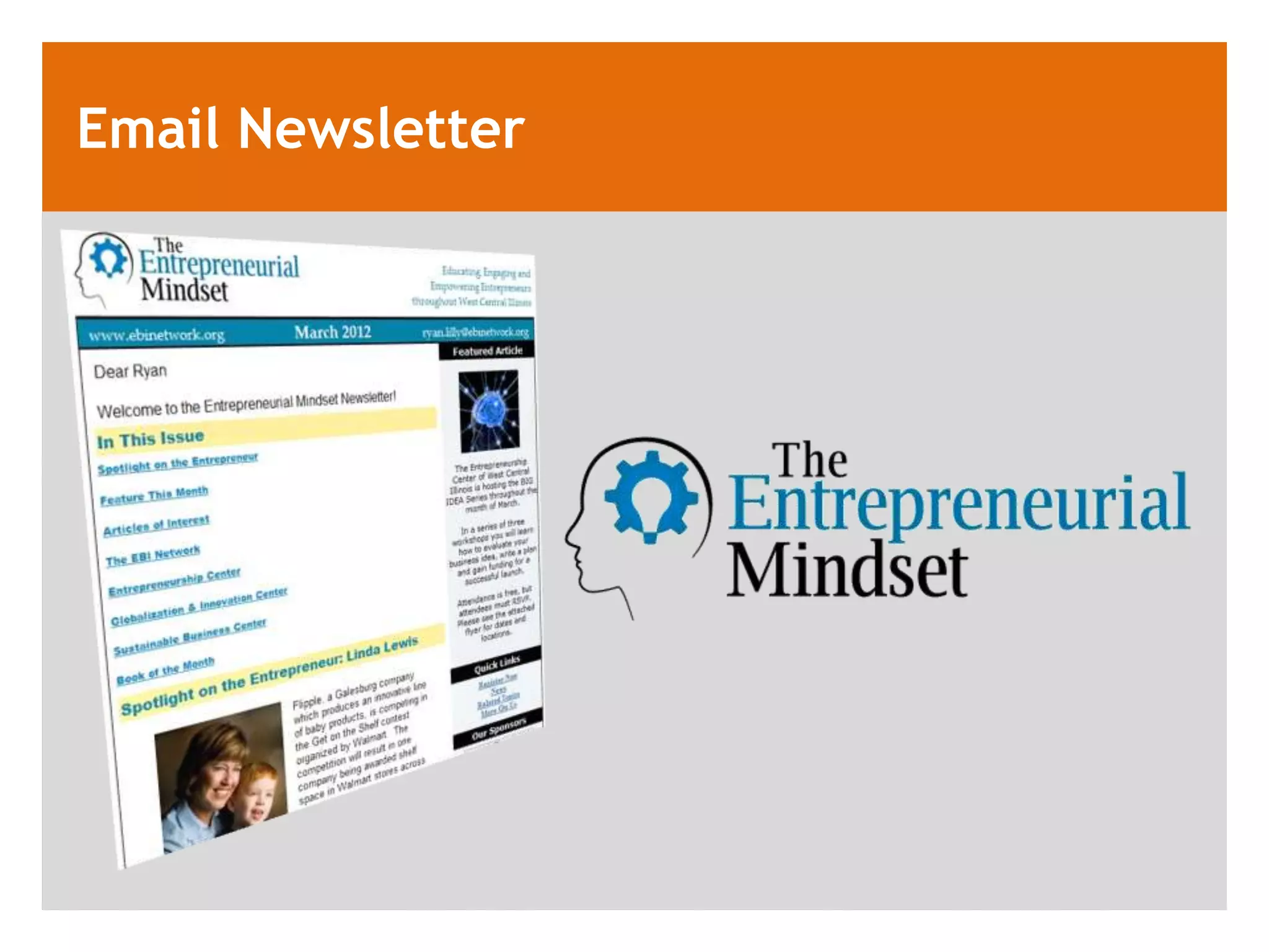 Email Newsletter
 